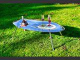 Moon
Tischskulptur Edelstahl poliert
Mae: L 120 cm B 60 cm