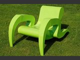 Greeny
Aluminiumobjekt, 2-fach Pulverbeschichtet, signiert,
Farbe Gelbgrn .
Mae: L/H/B - 120 / 72 / 85 cm